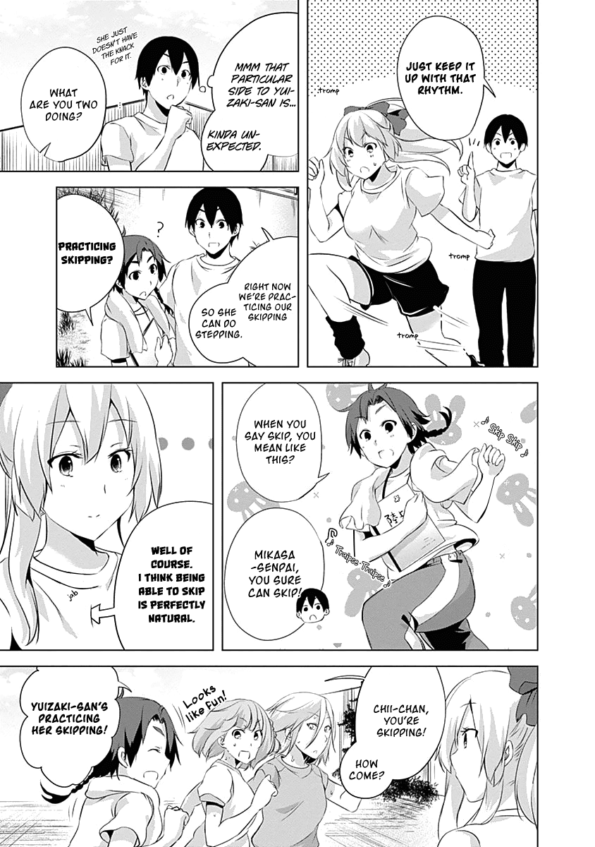 Yuizaki-san ha Nageru! Chapter 52 page 9 - Chapter 52: Yuizaki-san and Step.