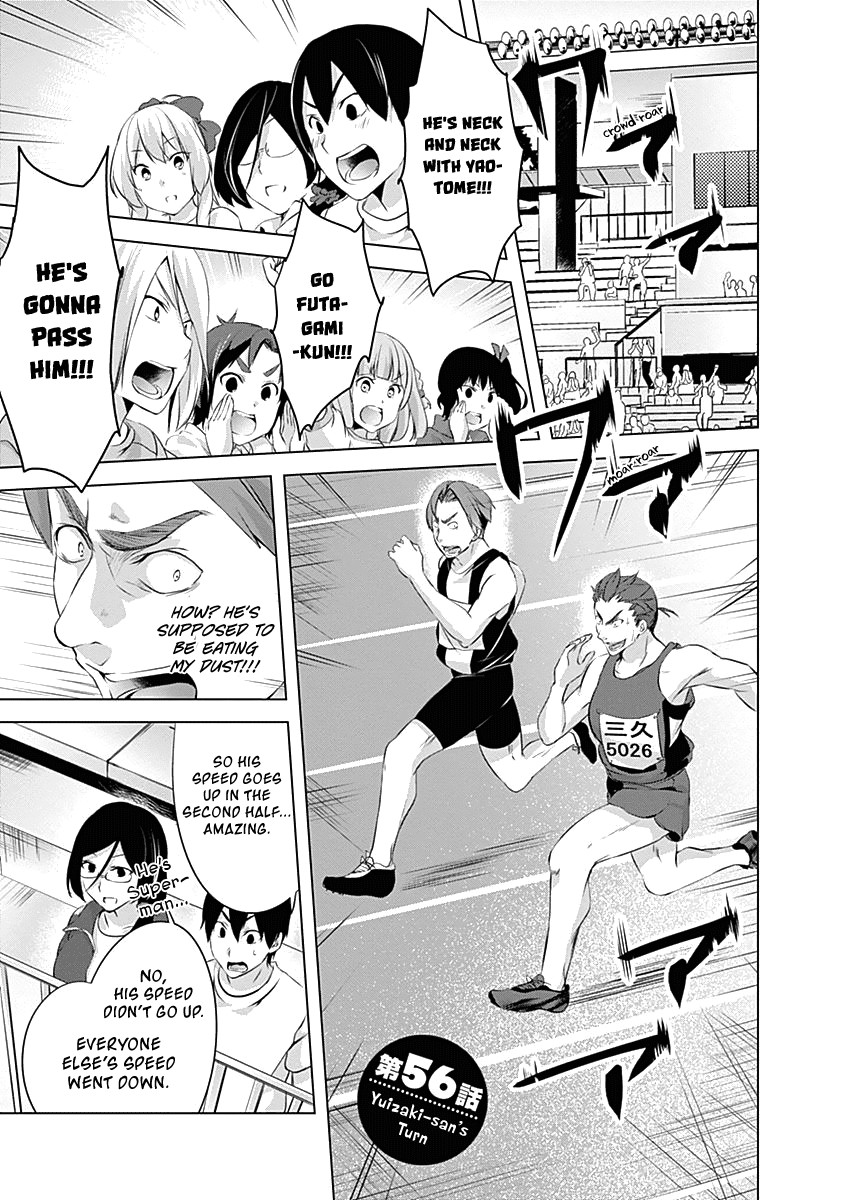 Yuizaki-san ha Nageru! Chapter 56 page 3 - Chapter 56: Yuizaki-san's Turn