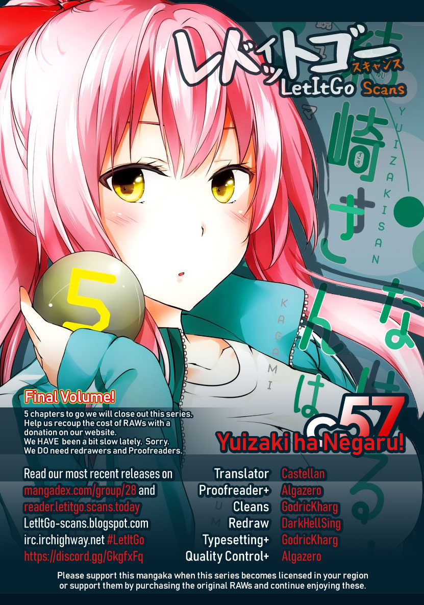 Yuizaki-san ha Nageru! Chapter 57 page 1 - Chapter 57: Yuizaki-san Throws