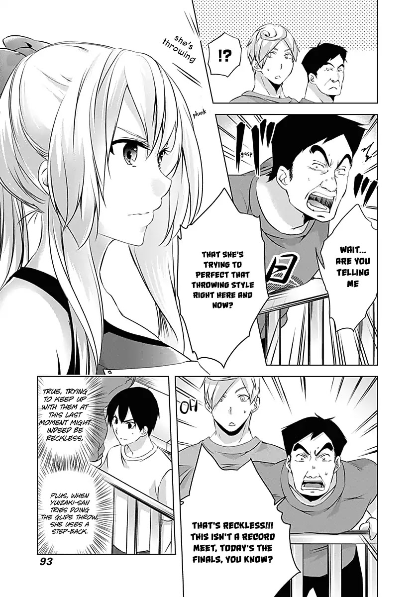 Yuizaki-san ha Nageru! Chapter 58 page 7 - Chapter 58: Yuizaki-san's Last Throw