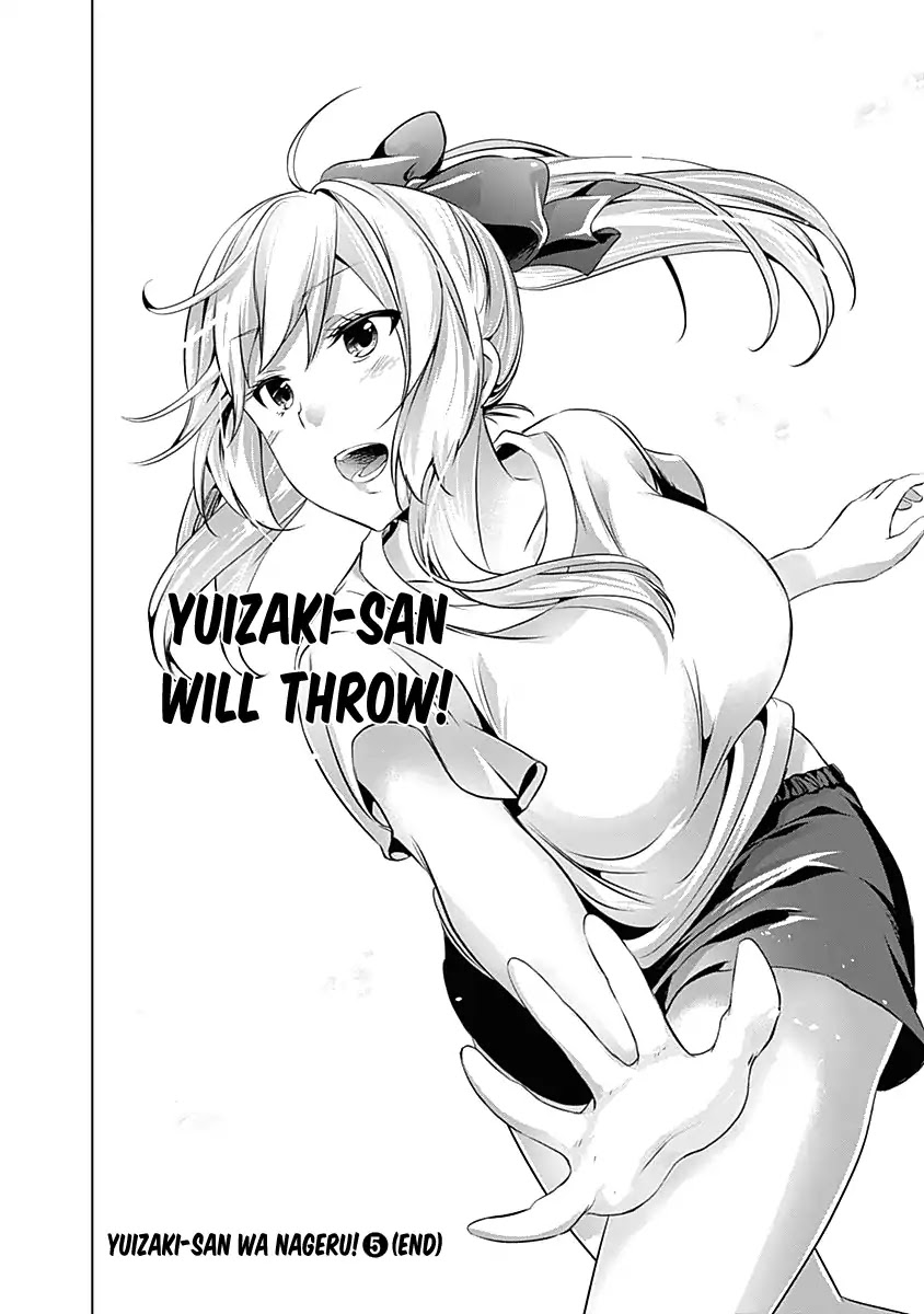 Yuizaki-san ha Nageru! Chapter 63 page 14 - Chapter 63: Throwing With Yuizaki-san! [END]