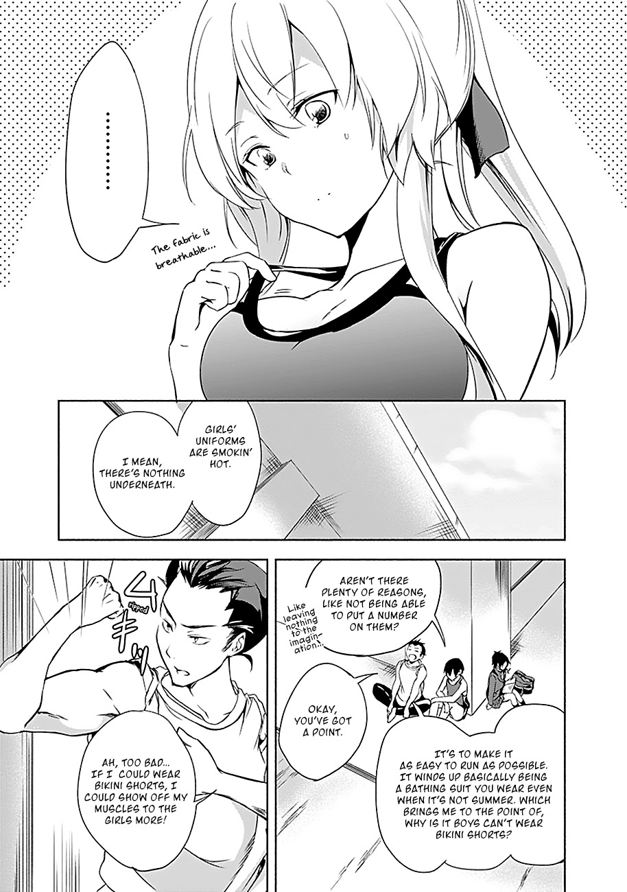 Yuizaki-san ha Nageru! Chapter 7 page 9 - Chapter 7: Yuizaki-san Puts On a Uniform.