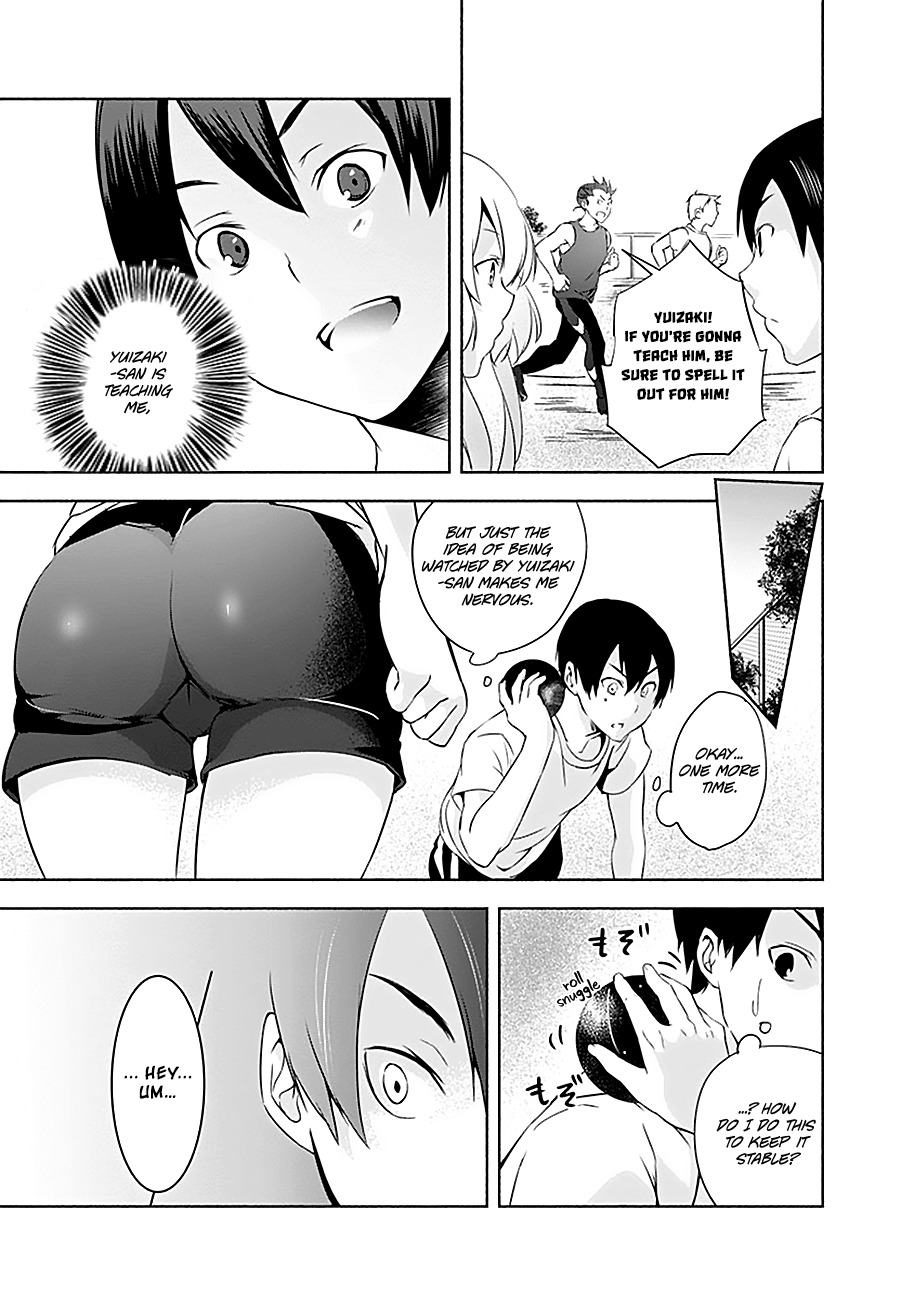 Yuizaki-san ha Nageru! Chapter 9 page 10 - Chapter 9: Oomiya-kun Throws A Shot