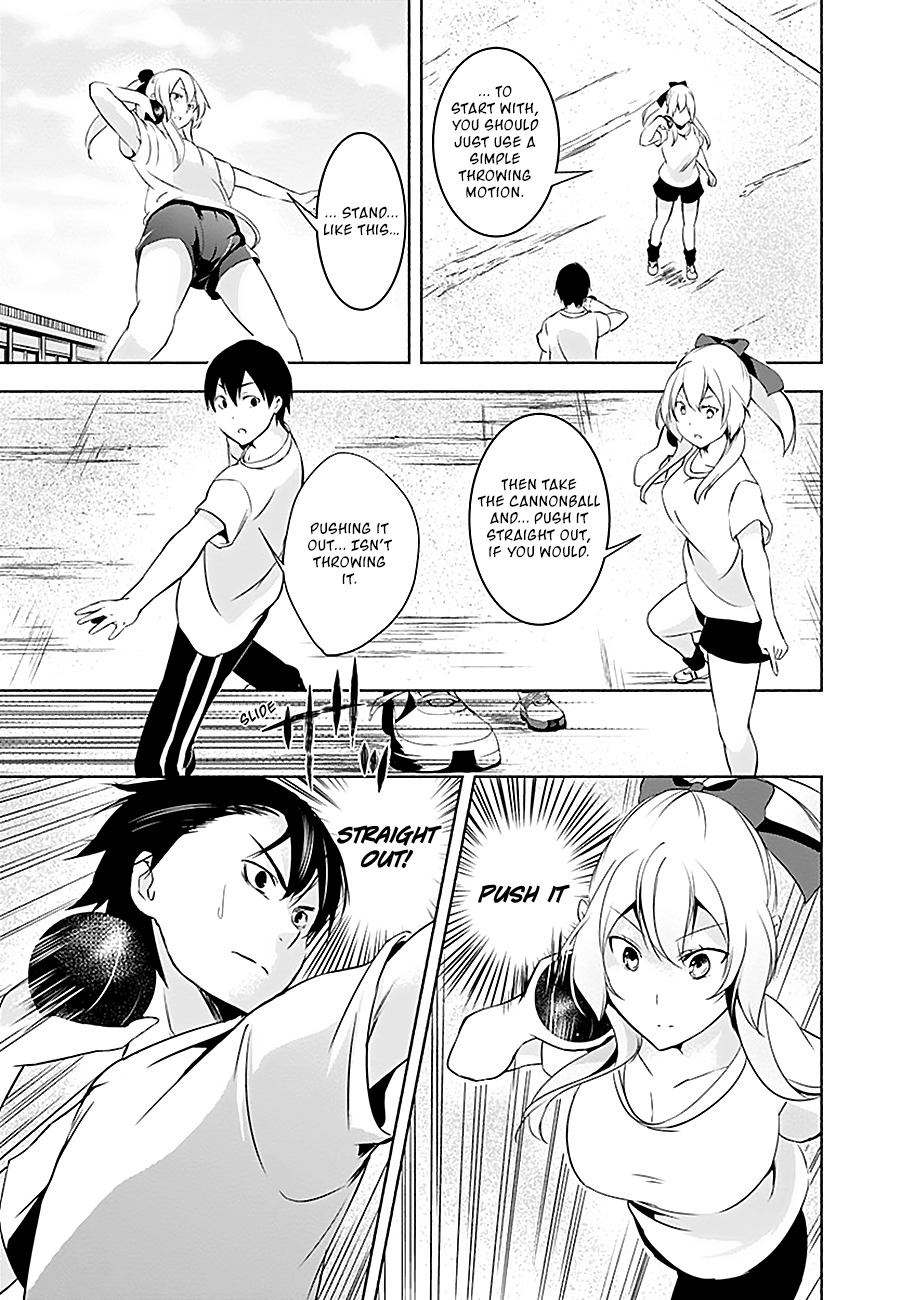 Yuizaki-san ha Nageru! Chapter 9 page 12 - Chapter 9: Oomiya-kun Throws A Shot