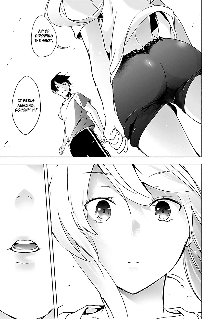Yuizaki-san ha Nageru! Chapter 9 page 14 - Chapter 9: Oomiya-kun Throws A Shot