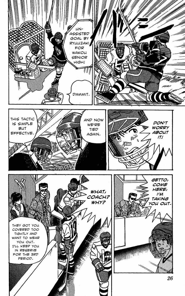 Yuke!! Nangoku Ice Hockey-bu Chapter 1 page 27 - Chapter 1: Getto Rando's Slapshot