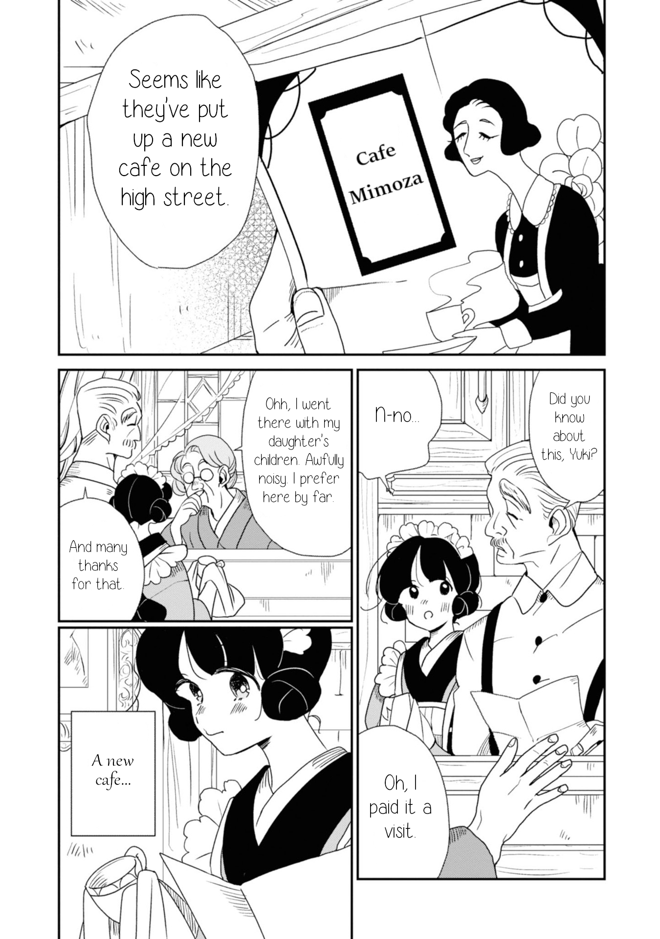 Yuki and the Authoress Chapter 5 page 1 - Chapter 5