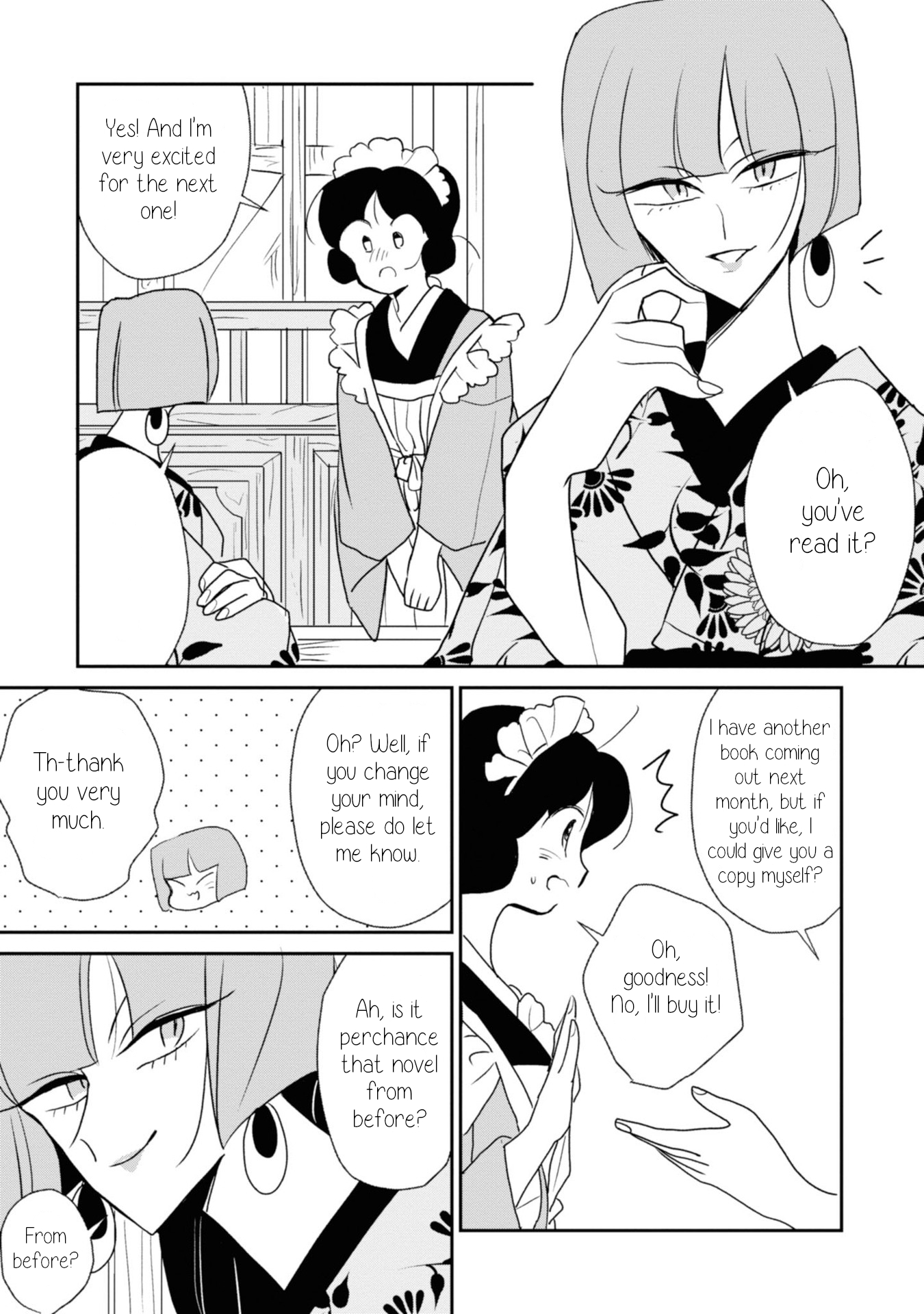 Yuki and the Authoress Chapter 6 page 4 - Chapter 6