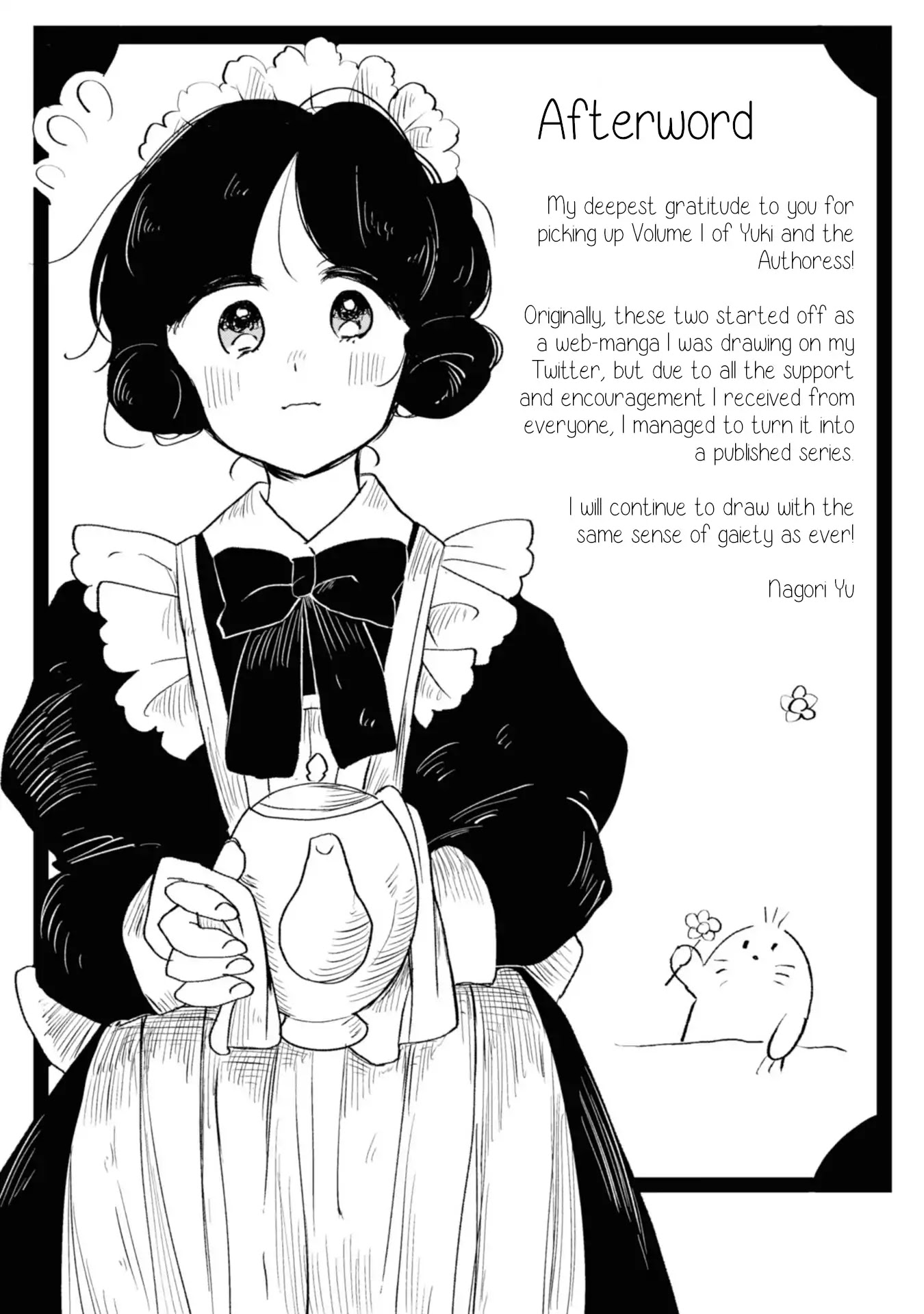 Yuki and the Authoress Chapter 7.5 page 7 - Chapter 7.5