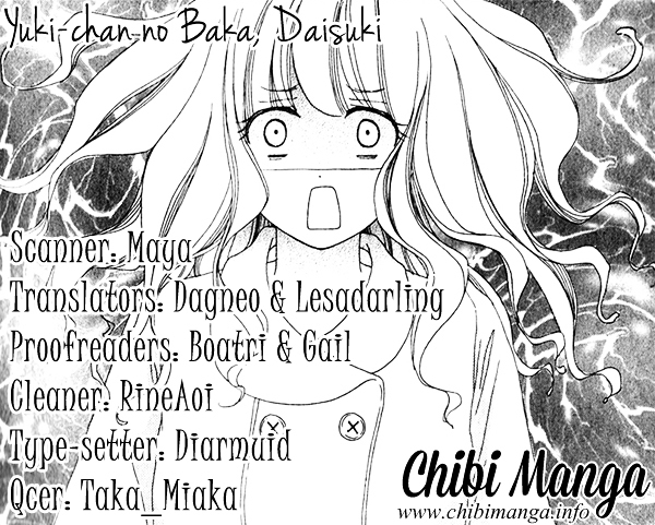 Yuki-chan no Baka, Daisuki. Chapter 0 page 1 - Chapter ibi-manga : [Oneshot]