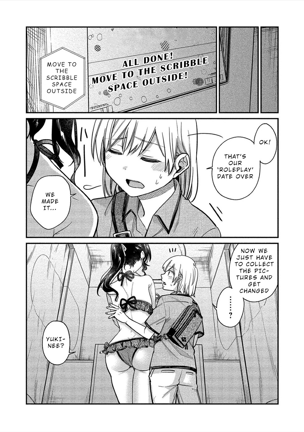 Yuki Nee-chan no Kan-nou Gokko Chapter 14 page 21 - Chapter 14: Virgin Date and Hidden Feelings