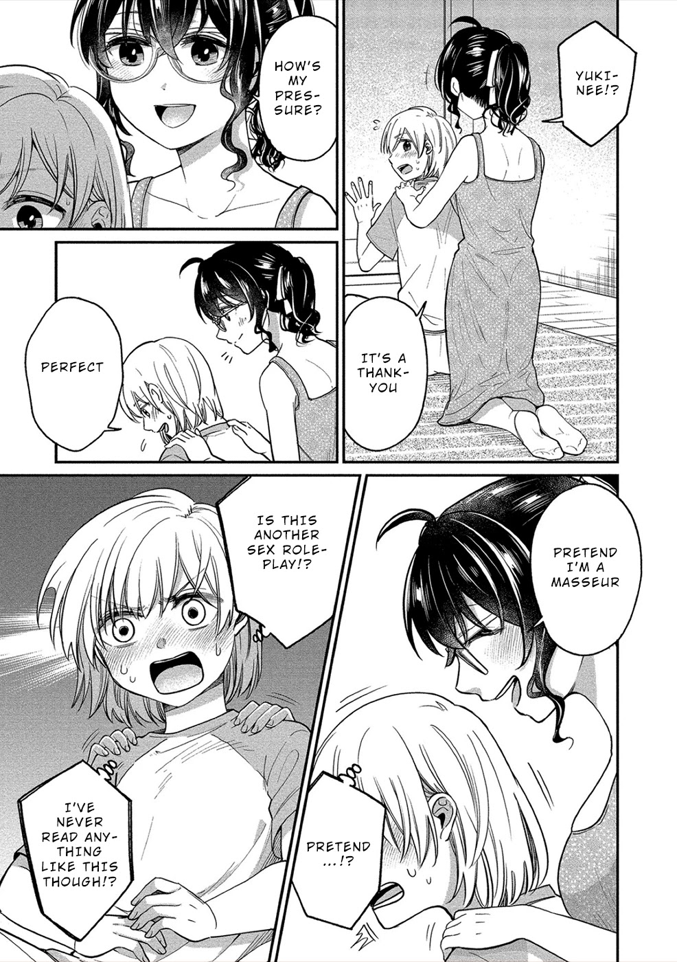 Yuki Nee-chan no Kan-nou Gokko Chapter 17 page 9 - Chapter 17: Tonight’s Treat is Yuki-neechan