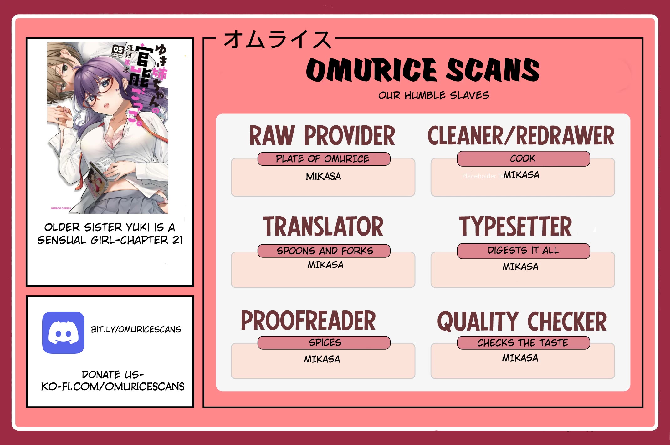Yuki Nee-chan no Kan-nou Gokko Chapter 21 page 1 - Chapter 21: This sandwich has a stimulating taste.