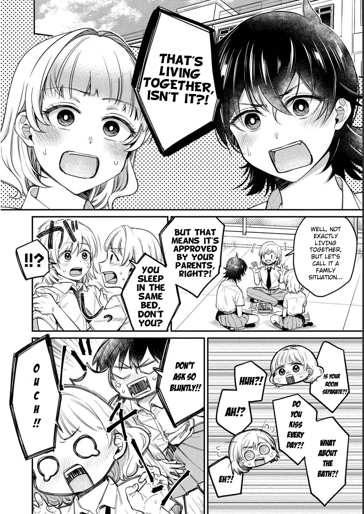 Yuki Nee-chan no Kan-nou Gokko Chapter 21 page 6 - Chapter 21: This sandwich has a stimulating taste.