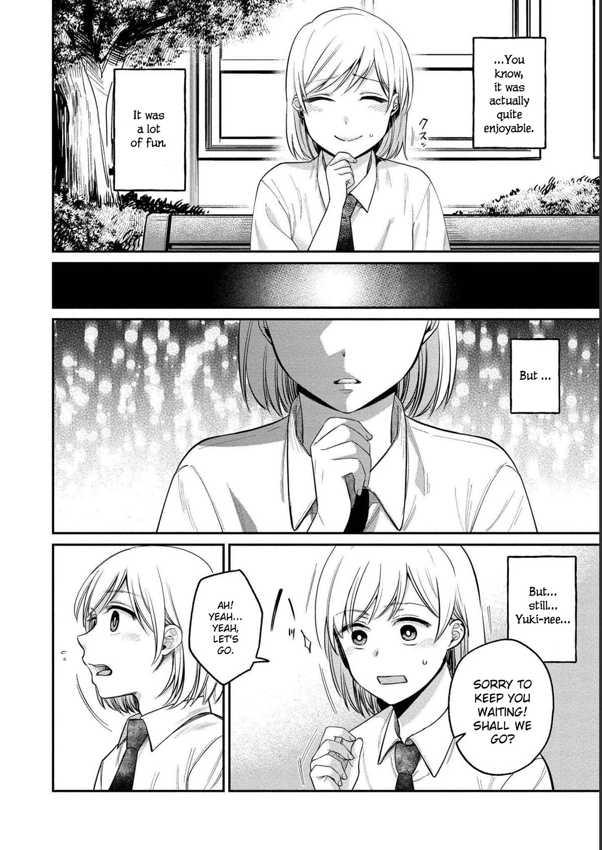 Yuki Nee-chan no Kan-nou Gokko Chapter 23 page 11 - Chapter 23: I want to fall in love with you