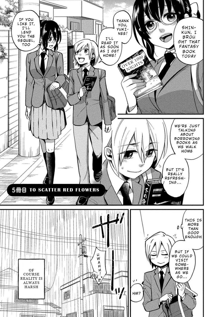 Yuki Nee-chan no Kan-nou Gokko Chapter 5 page 1 - Chapter 5: To Scatter Red Flowers