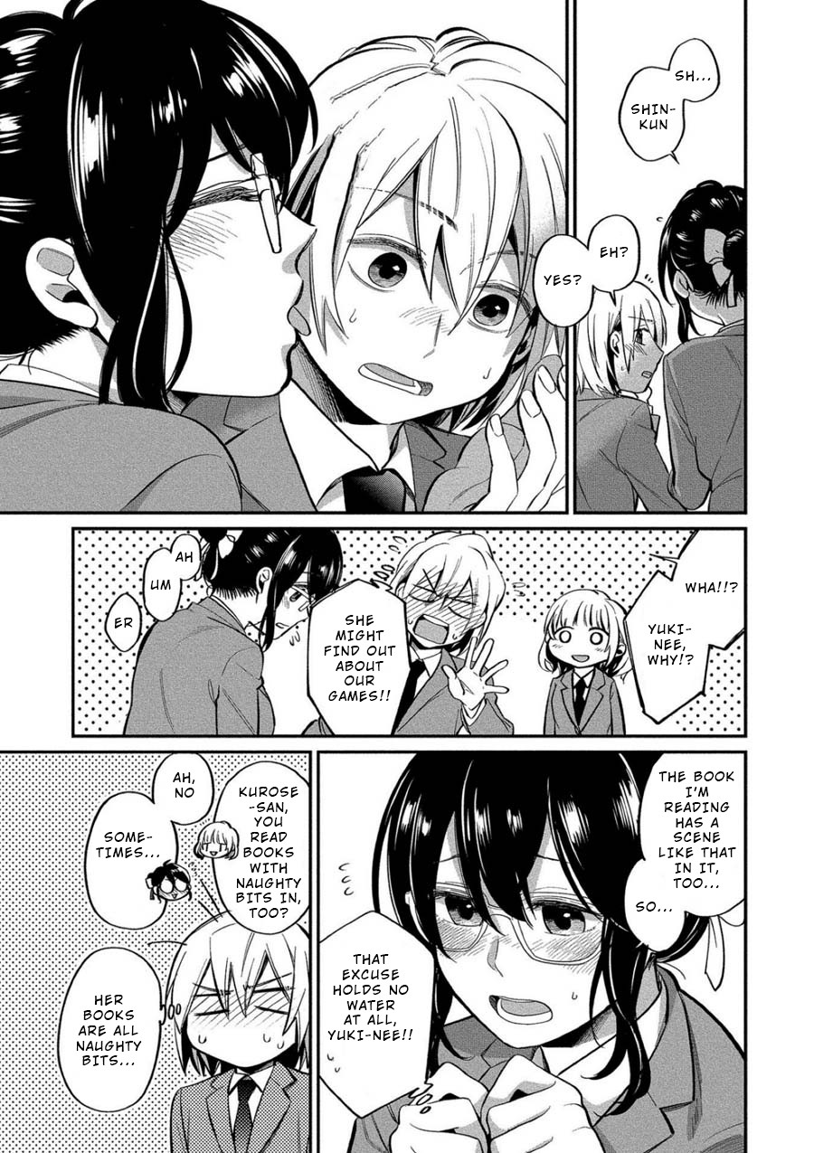 Yuki Nee-chan no Kan-nou Gokko Chapter 6 page 11 - Chapter 6: Rivalry, Licking, Flirting