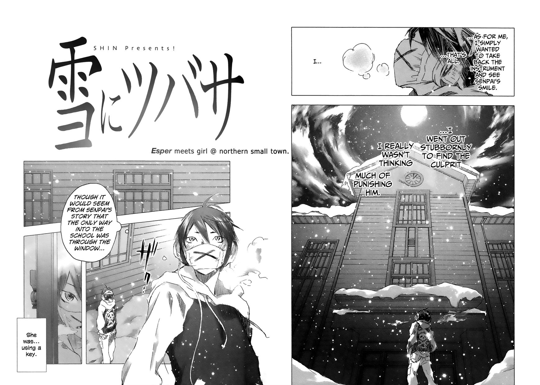 Yuki ni Tsubasa Chapter 14 page 9 - Chapter 14 : "I'm glad. I'm glad..."