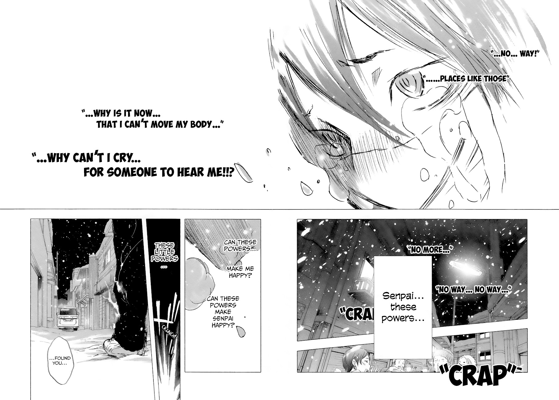 Yuki ni Tsubasa Chapter 24 page 20 - Chapter 24: "It seems that Tsubasa-kun is always there for me..."