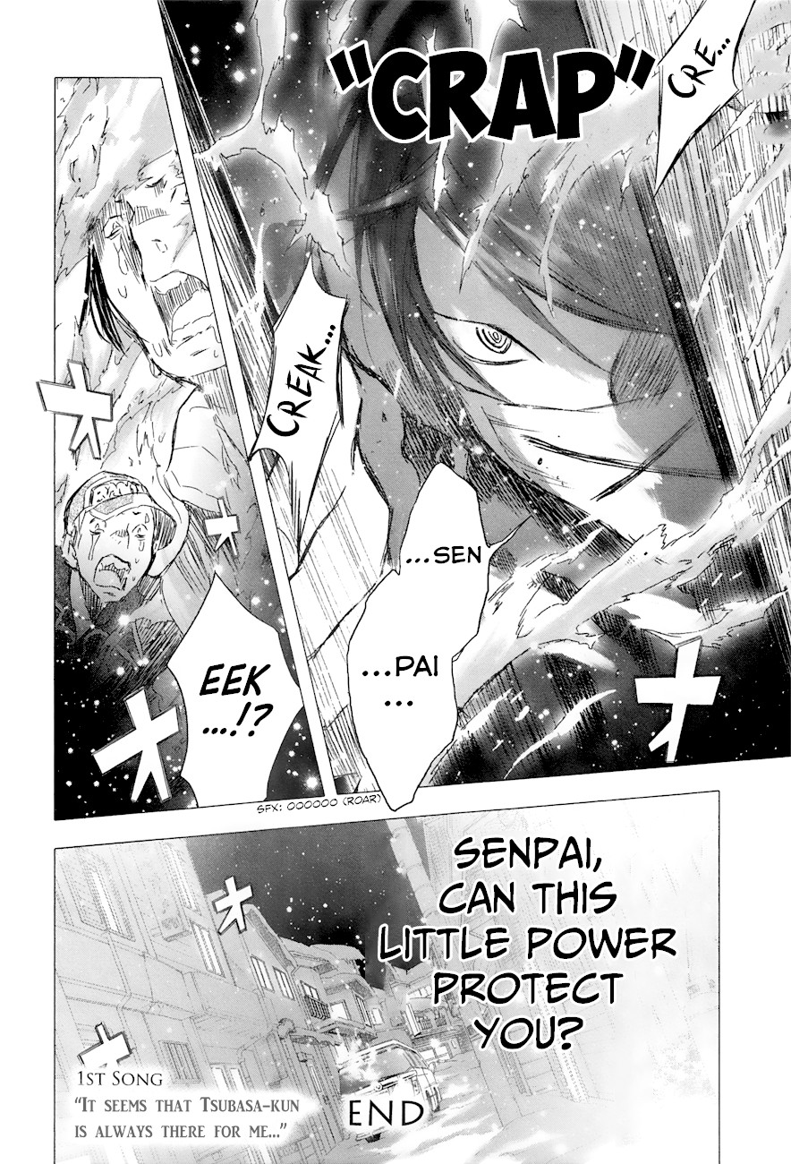 Yuki ni Tsubasa Chapter 24 page 27 - Chapter 24: "It seems that Tsubasa-kun is always there for me..."