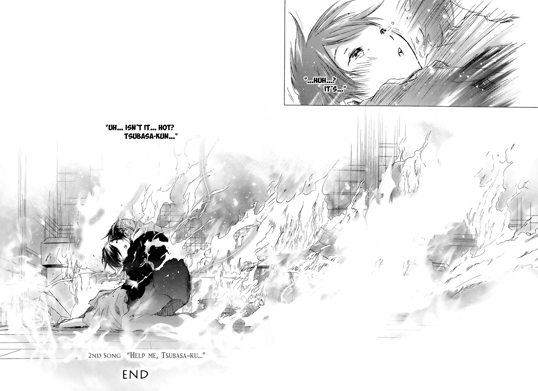 Yuki ni Tsubasa Chapter 25 page 28 - Chapter 25: Book 4, 2nd Song: "Help Me, Tsubasa-ku..."