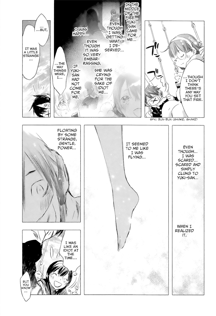 Yuki ni Tsubasa Chapter 27 page 14 - Chapter 27: Book 4, 4th Song: “Because I can hardly remember that day.”