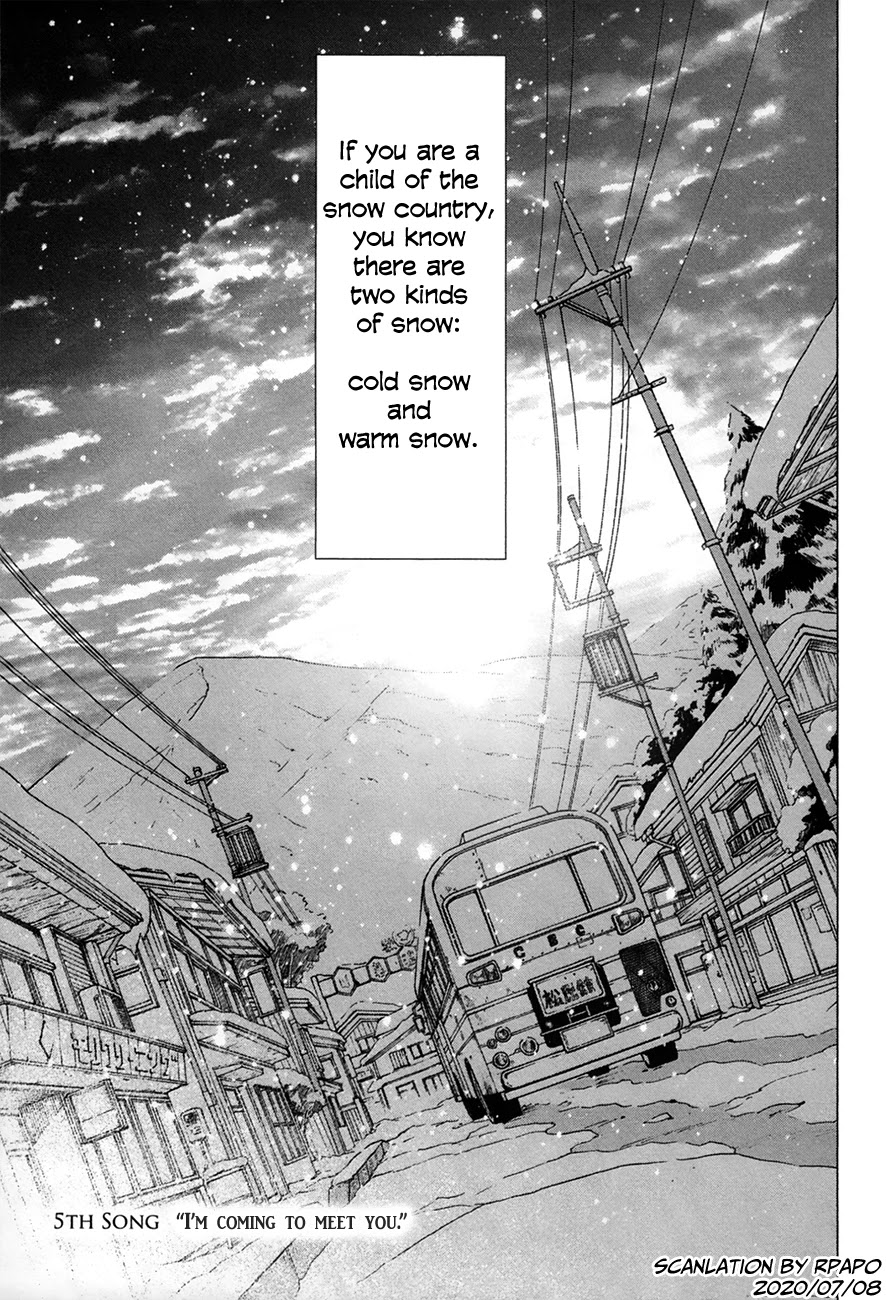 Yuki ni Tsubasa Chapter 28 page 1 - Chapter 28: Book 4, 5th Song, "I'm Coming to Meet You!"