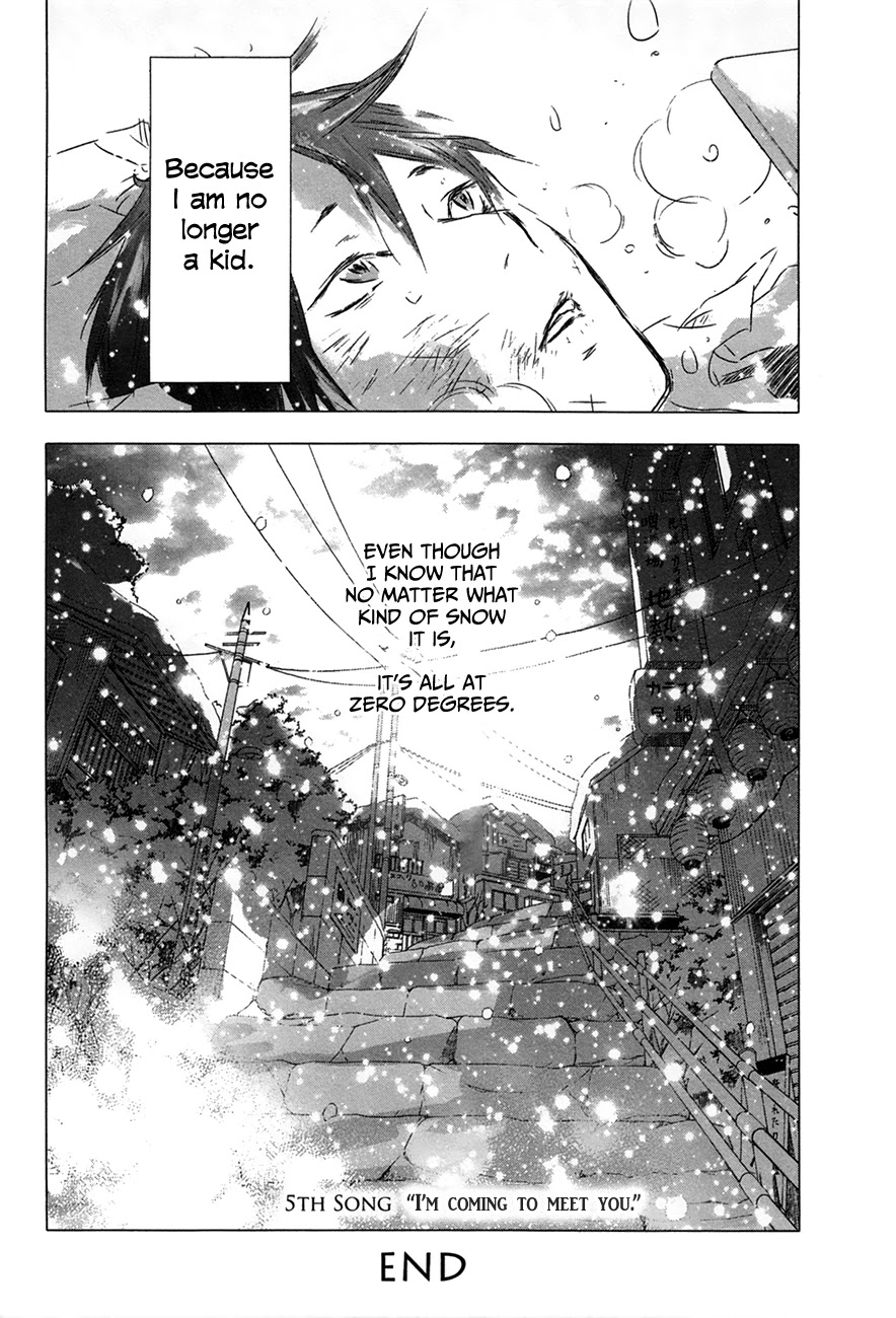 Yuki ni Tsubasa Chapter 28 page 20 - Chapter 28: Book 4, 5th Song, "I'm Coming to Meet You!"