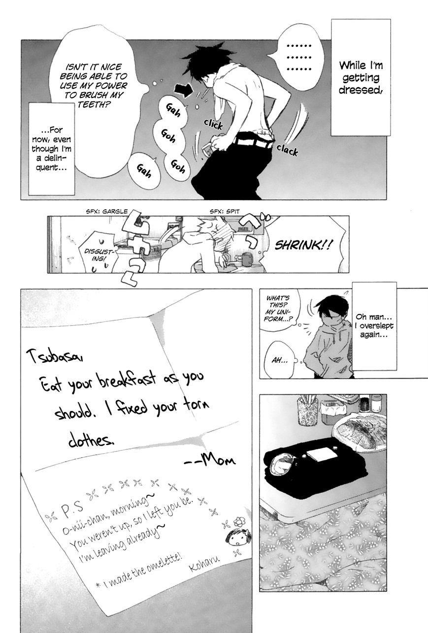 Yuki ni Tsubasa Chapter 3 page 6 - Chapter 3 : You're Weak, Aren't You?