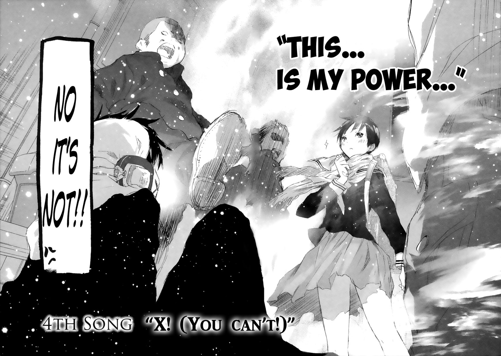 Yuki ni Tsubasa Chapter 4 page 2 - Chapter 4 : X! (You Can't!)