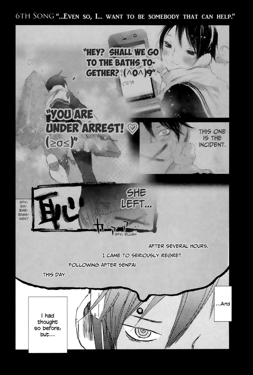 Yuki ni Tsubasa Chapter 6 page 1 - Chapter 6 : "...Even So, I... Want To Be Somebody That Can Help."