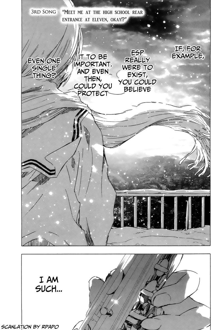 Yuki ni Tsubasa Chapter 9 page 1 - Chapter 9 : "Meet Me At The High School Rear Entrance At Eleven, Okay!?"