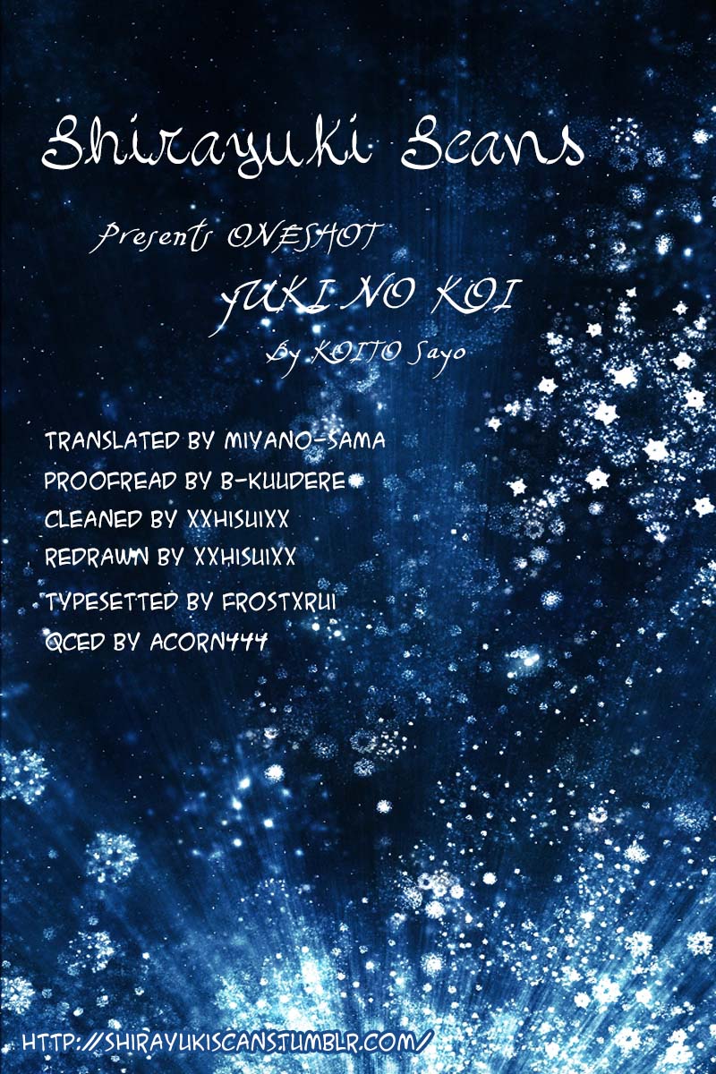 Yuki no Koi Chapter 0.2 page 36 - Chapter 0 v2 : One-shot