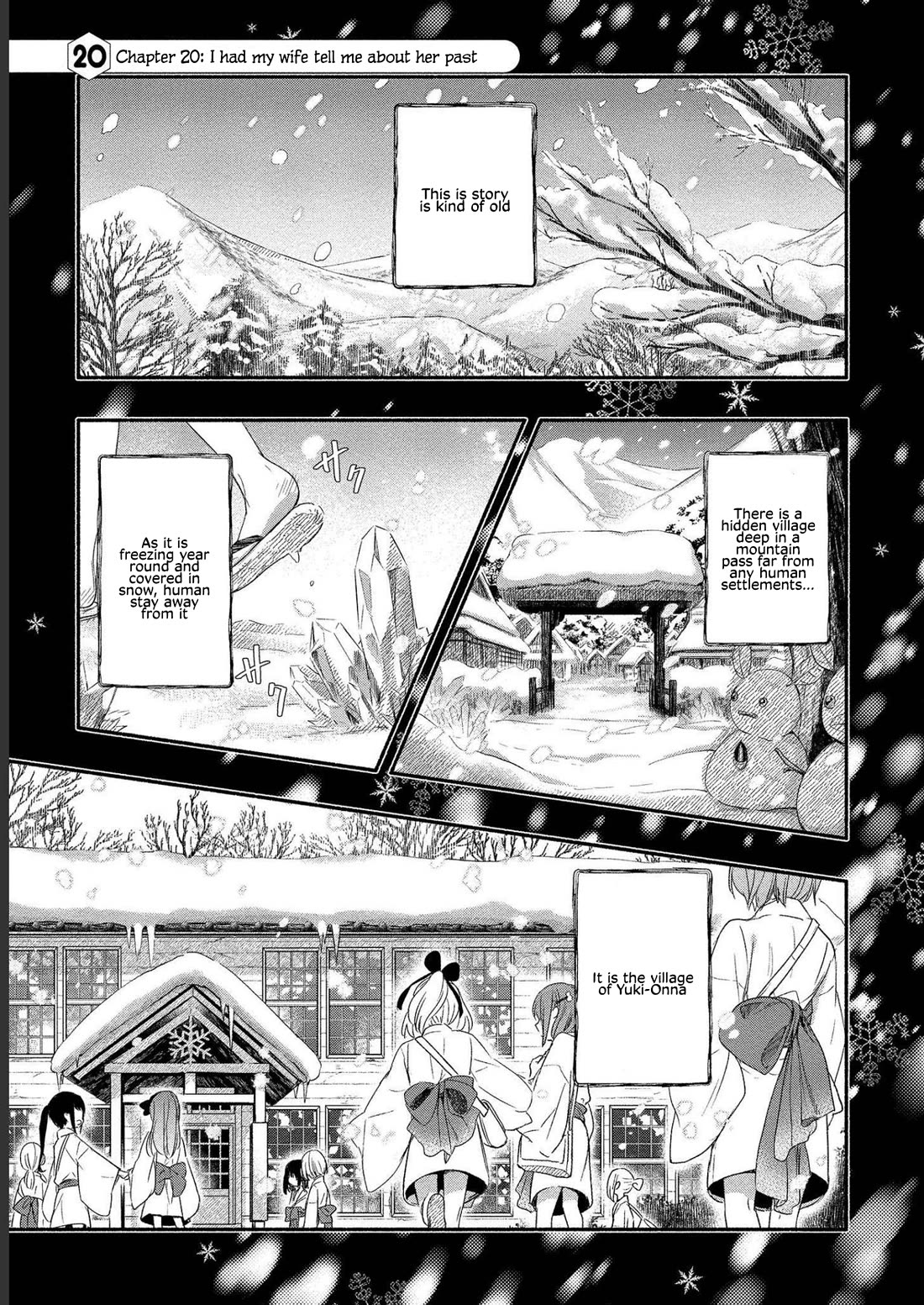 Yuki no Niiduma wa Boku to Tokeaitai Chapter 20 page 1 - Chapter 20