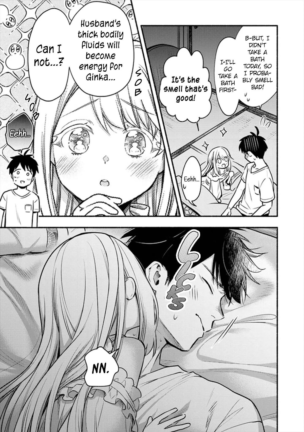 Yuki no Niiduma wa Boku to Tokeaitai Chapter 3 page 12 - Chapter 3: Spending my first night with my wife