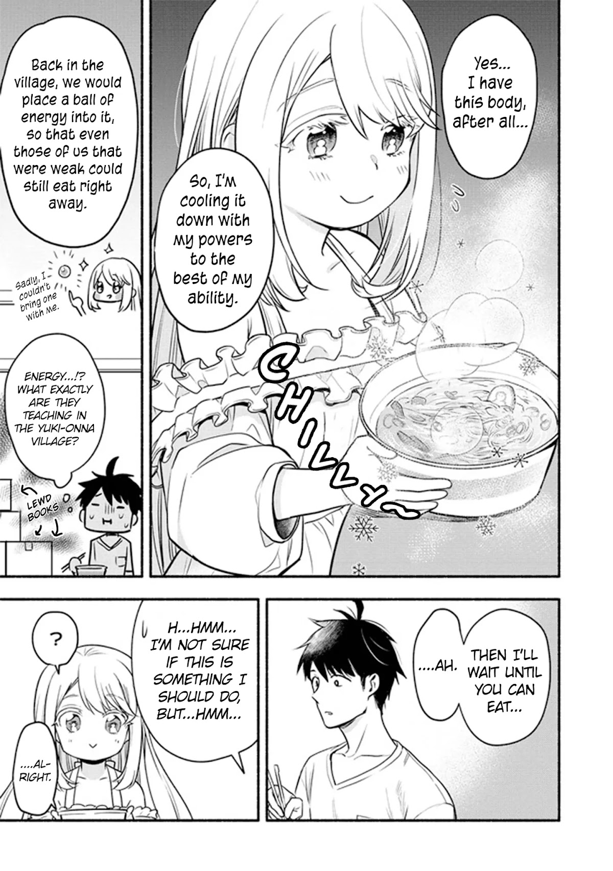 Yuki no Niiduma wa Boku to Tokeaitai Chapter 3 page 4 - Chapter 3: Spending my first night with my wife