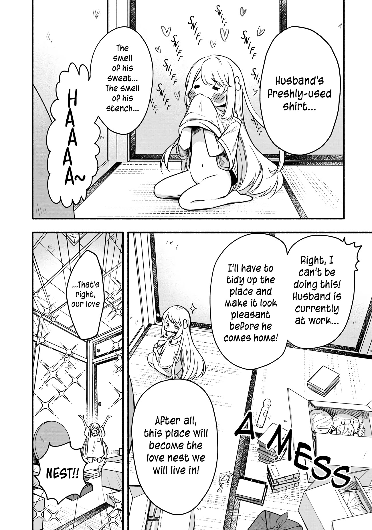 Yuki no Niiduma wa Boku to Tokeaitai Chapter 4 page 3 - Chapter 4: Me and My Wife Doing That For The First Time