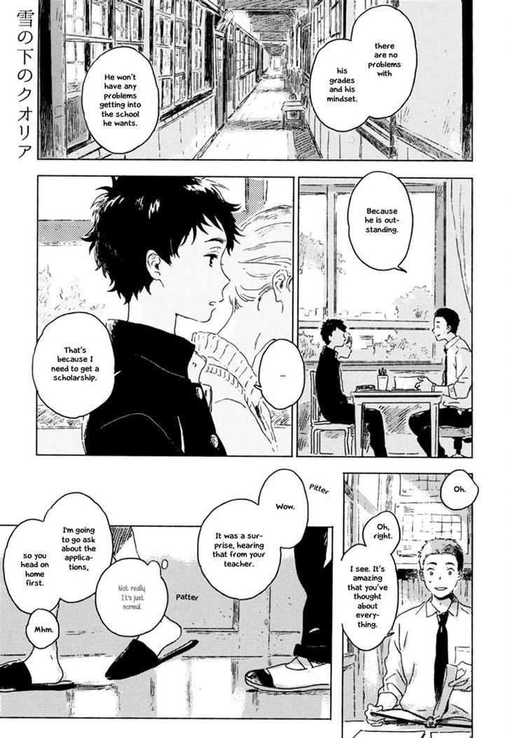 Yuki no Shita no Qualia Chapter 6 page 1 - Chapter 6