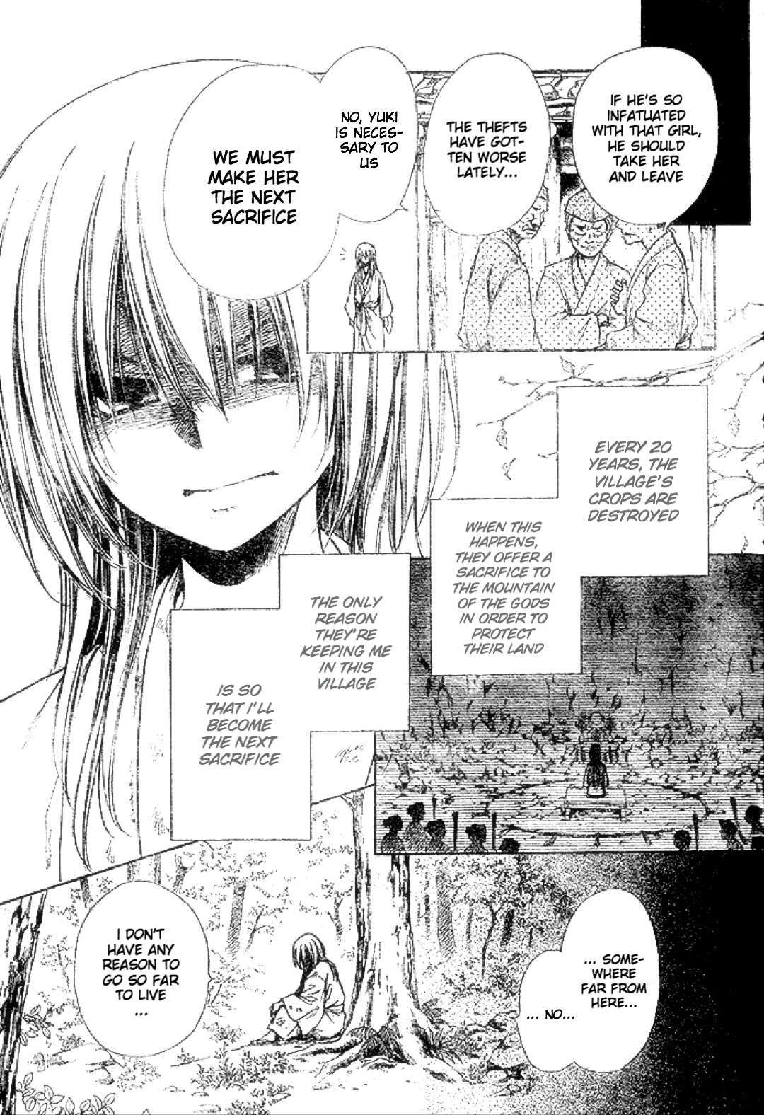 Yuki wa Jigoku ni Ochiru no Ka Chapter 21 page 5 - Chapter 21: The Demon of the Village of the Six Paths