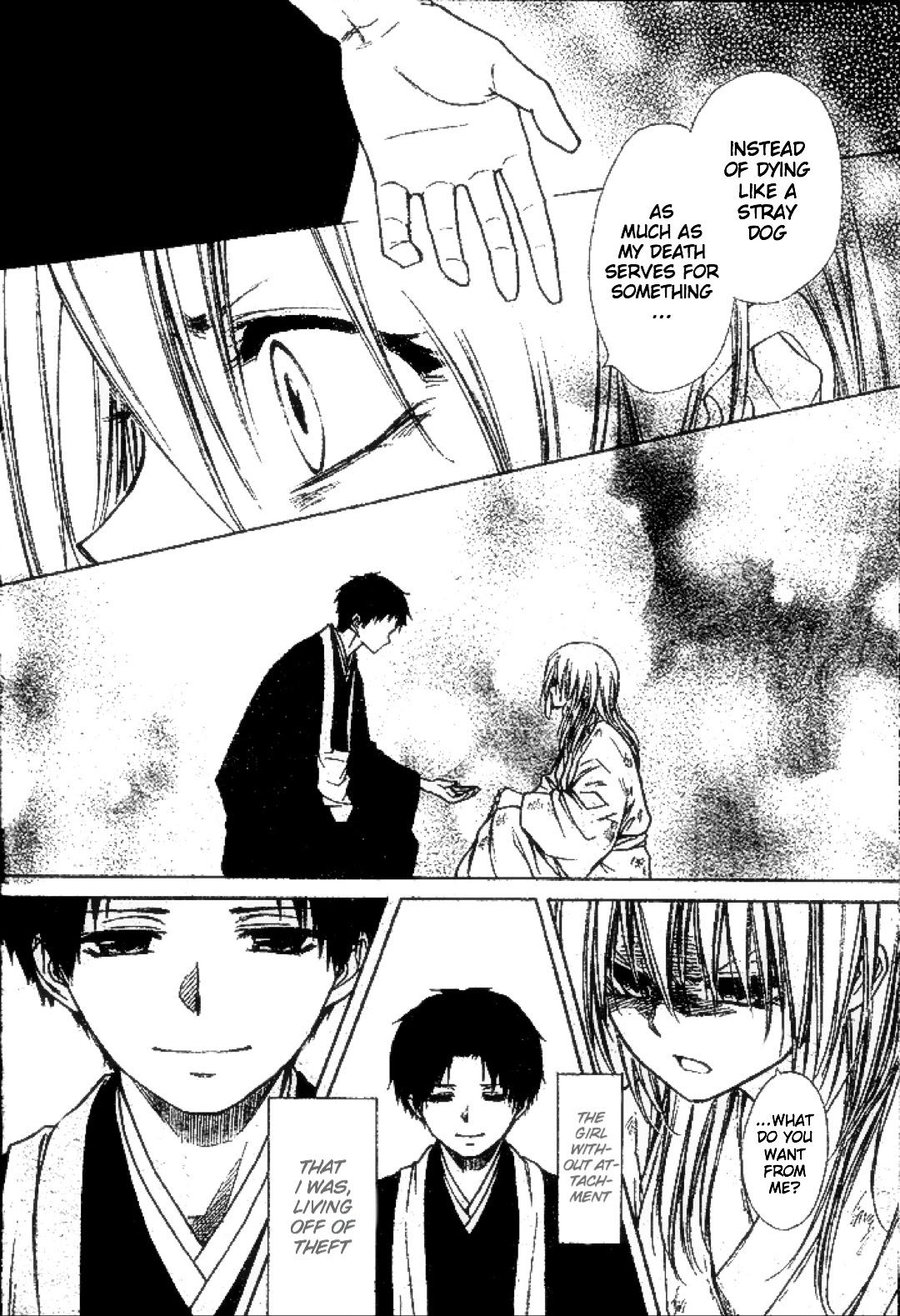 Yuki wa Jigoku ni Ochiru no Ka Chapter 21 page 6 - Chapter 21: The Demon of the Village of the Six Paths