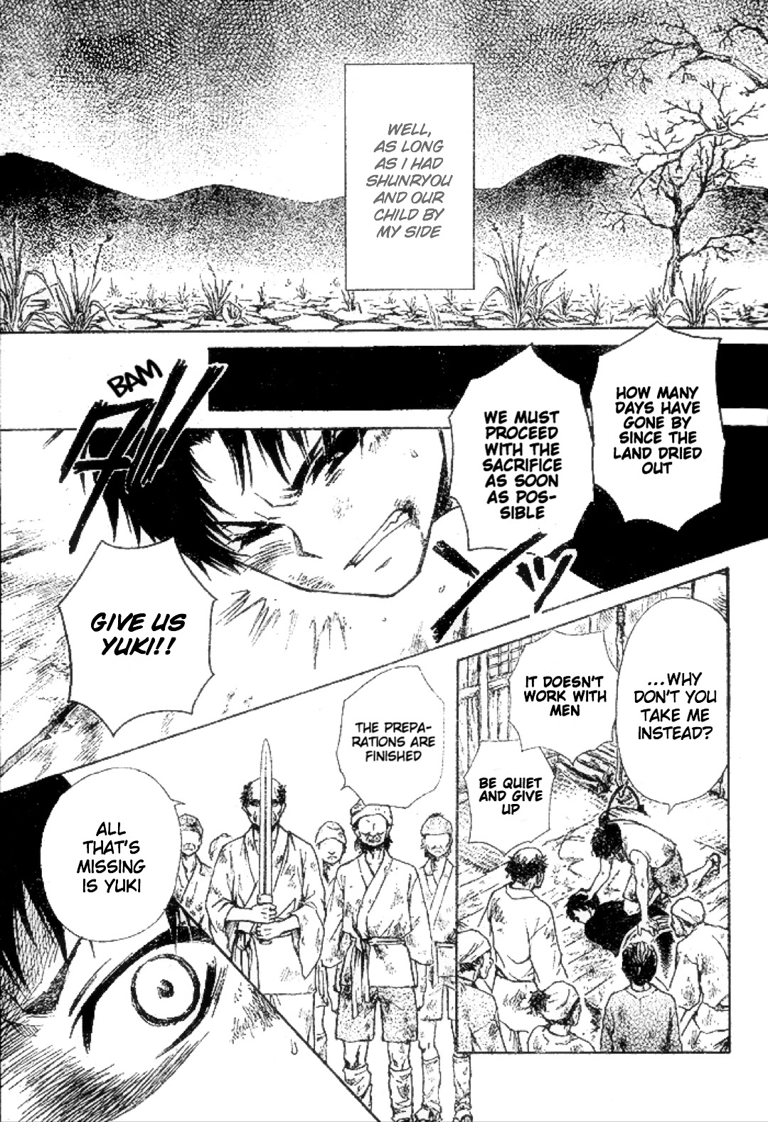 Yuki wa Jigoku ni Ochiru no Ka Chapter 21 page 9 - Chapter 21: The Demon of the Village of the Six Paths
