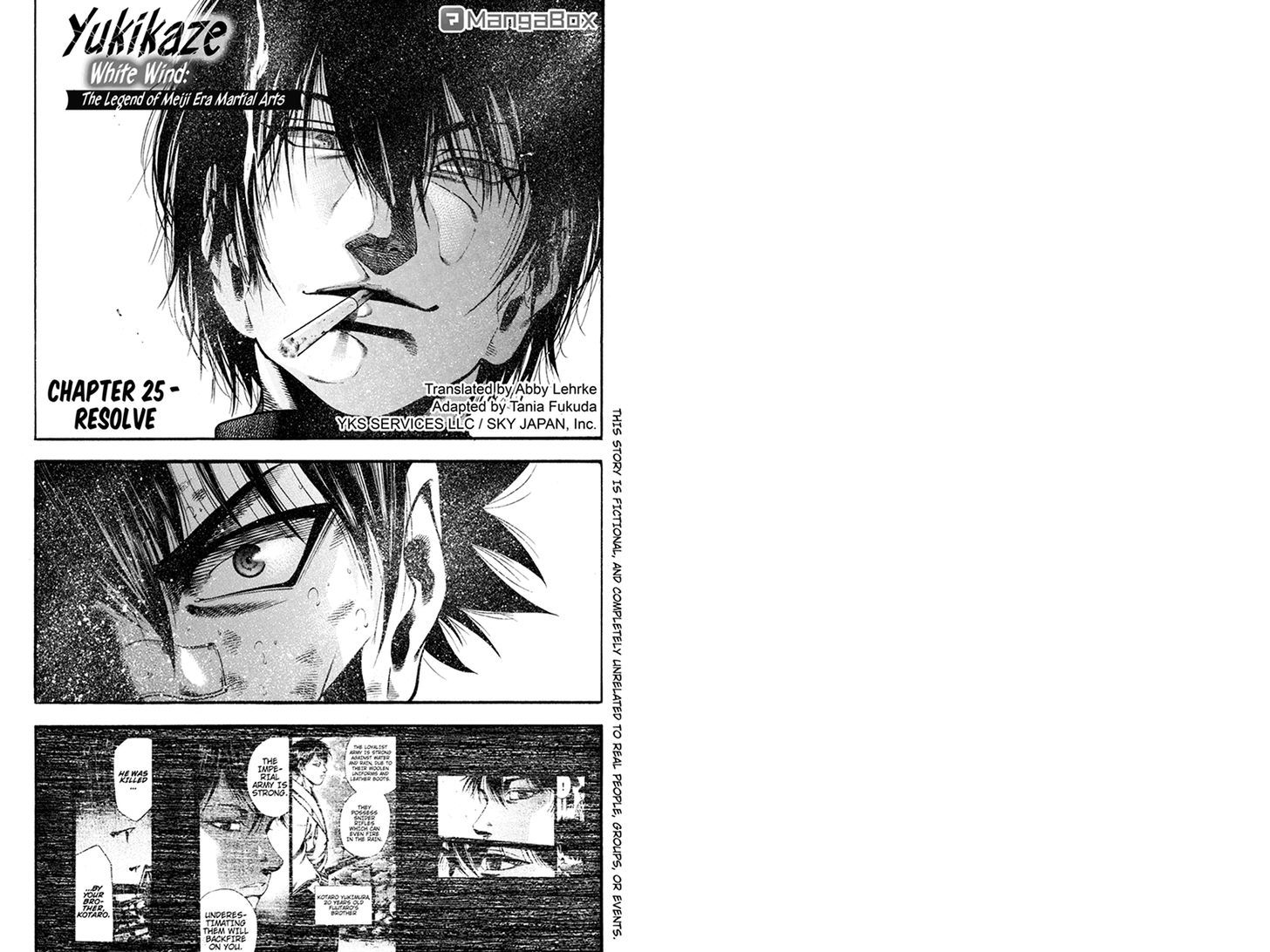 Yukikaze - Meiji Ishu Kakutouden Chapter 25 page 1 - Chapter 25