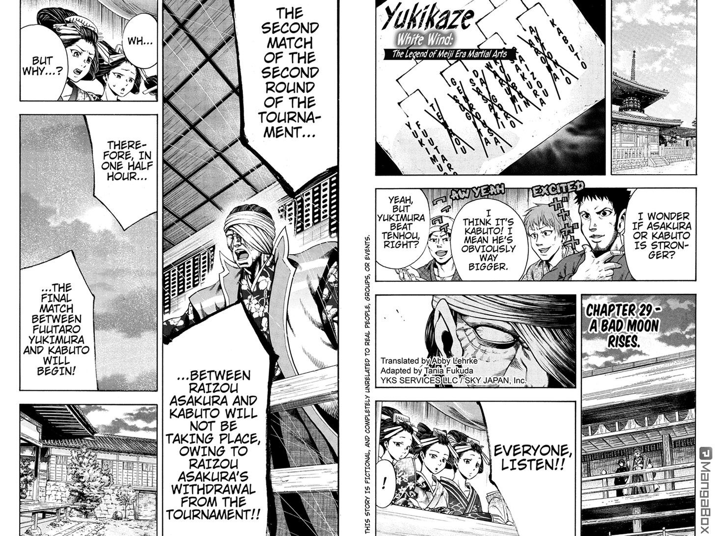 Yukikaze - Meiji Ishu Kakutouden Chapter 29 page 1 - Chapter 29