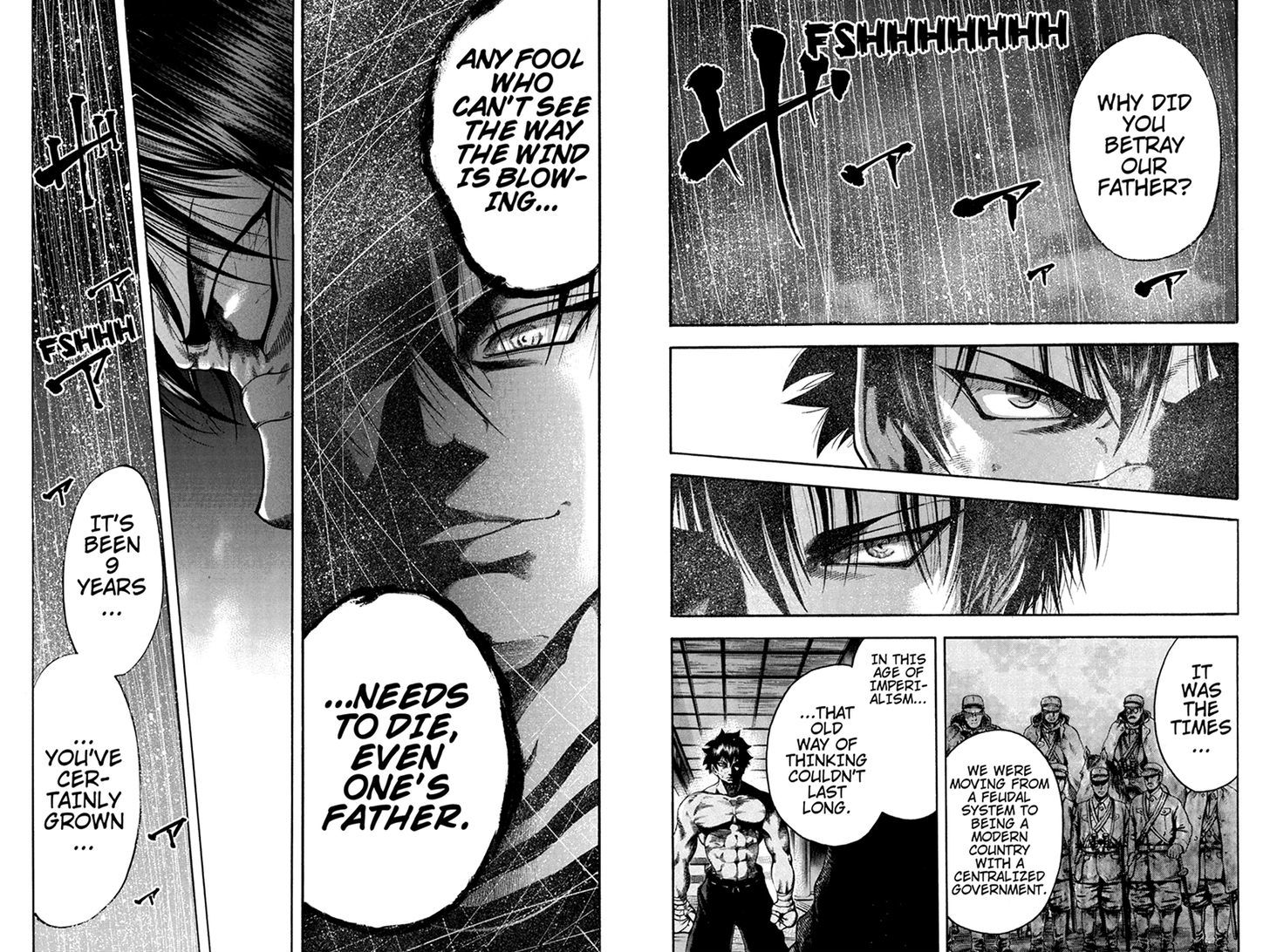 Yukikaze - Meiji Ishu Kakutouden Chapter 32 page 5 - Chapter 32