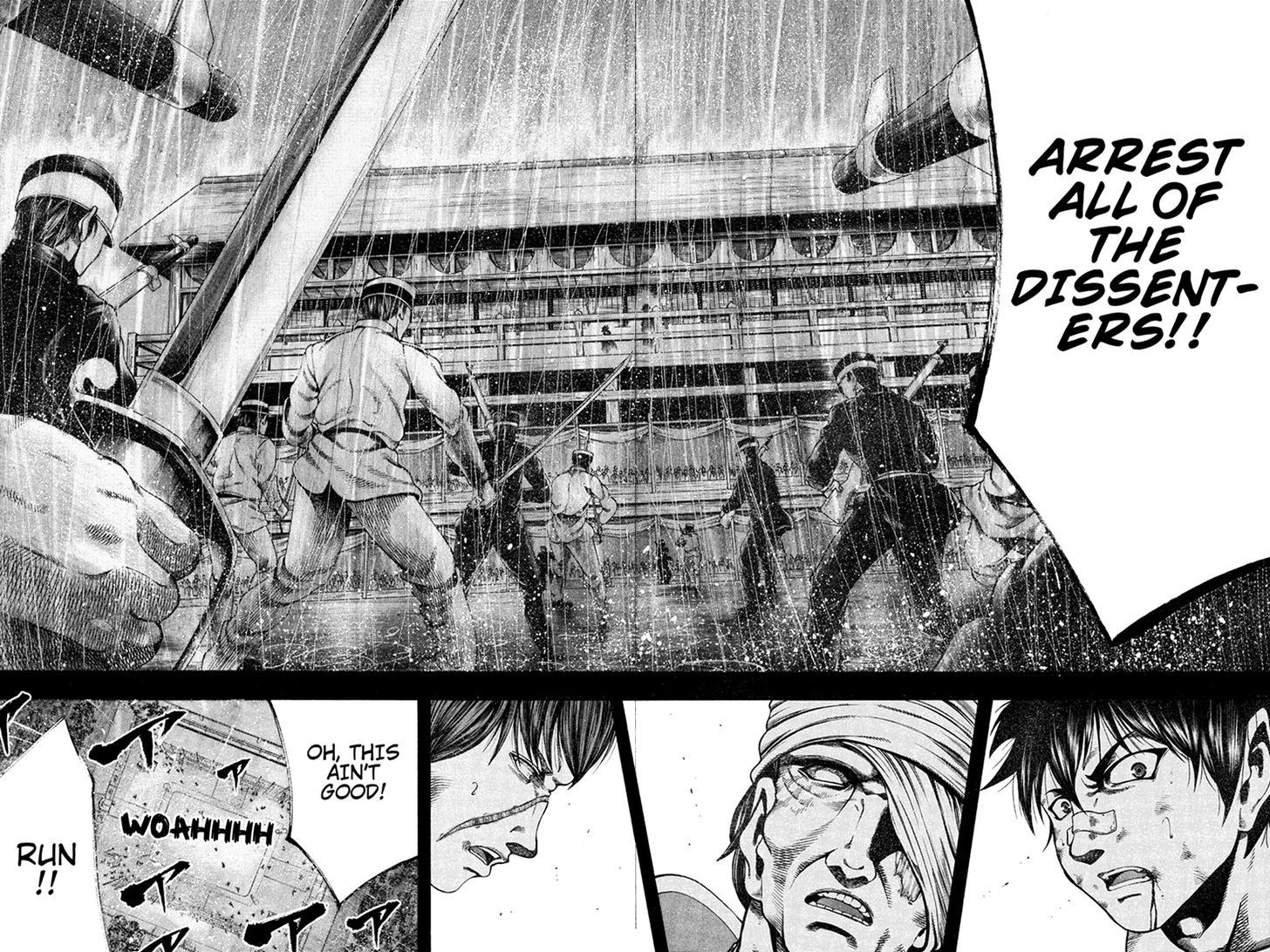 Yukikaze - Meiji Ishu Kakutouden Chapter 33 page 4 - Chapter 33