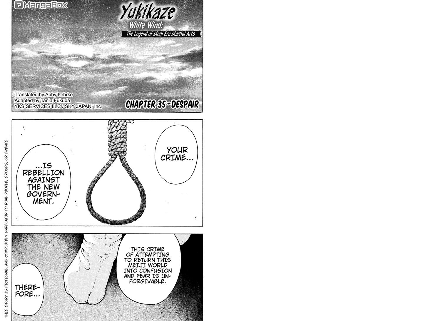Yukikaze - Meiji Ishu Kakutouden Chapter 35 page 1 - Chapter 35
