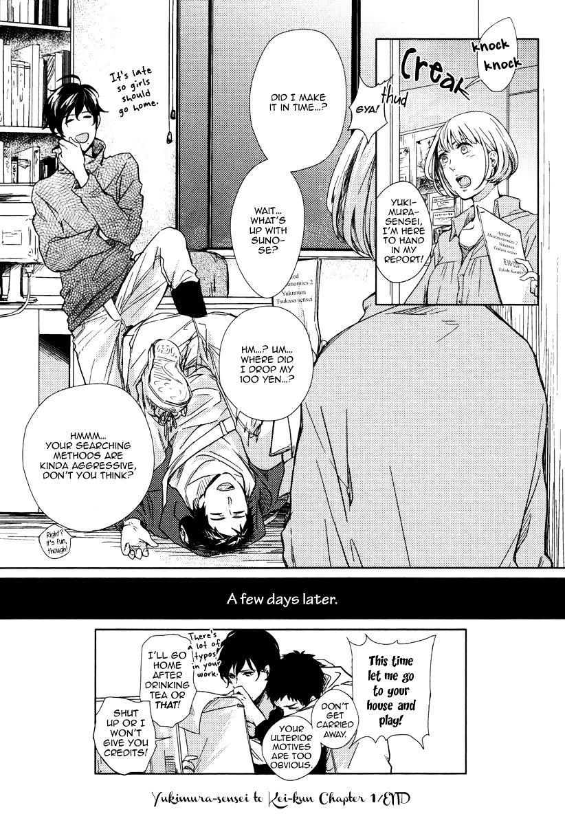 Yukimura-sensei to Kei-kun Chapter 1 page 24 - Chapter 1 : Yukimura-sensei to Kei-kun