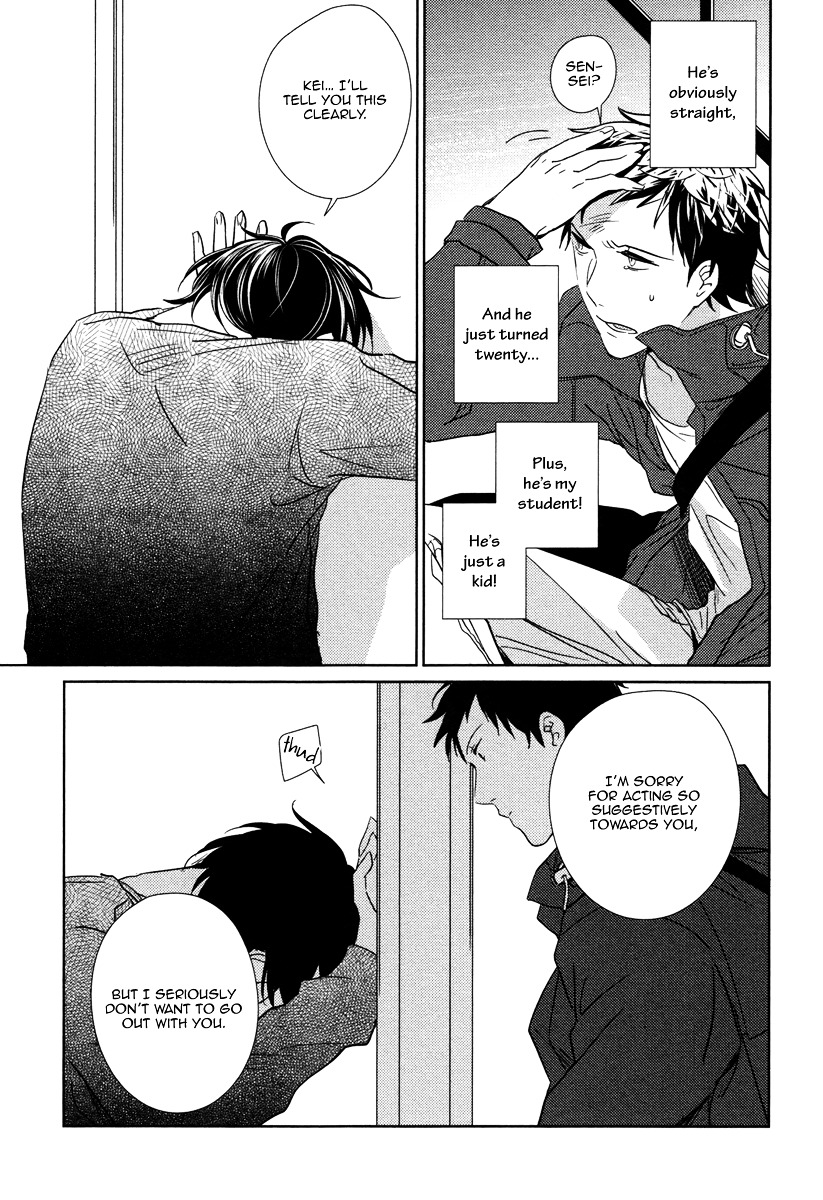 Yukimura-sensei to Kei-kun Chapter 4 page 20 - Chapter 4 : Light Up the Fire in Our Hearts