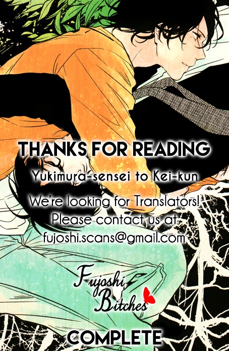Yukimura-sensei to Kei-kun Chapter 8 page 13 - Chapter 8 : Gift. 2 [End]