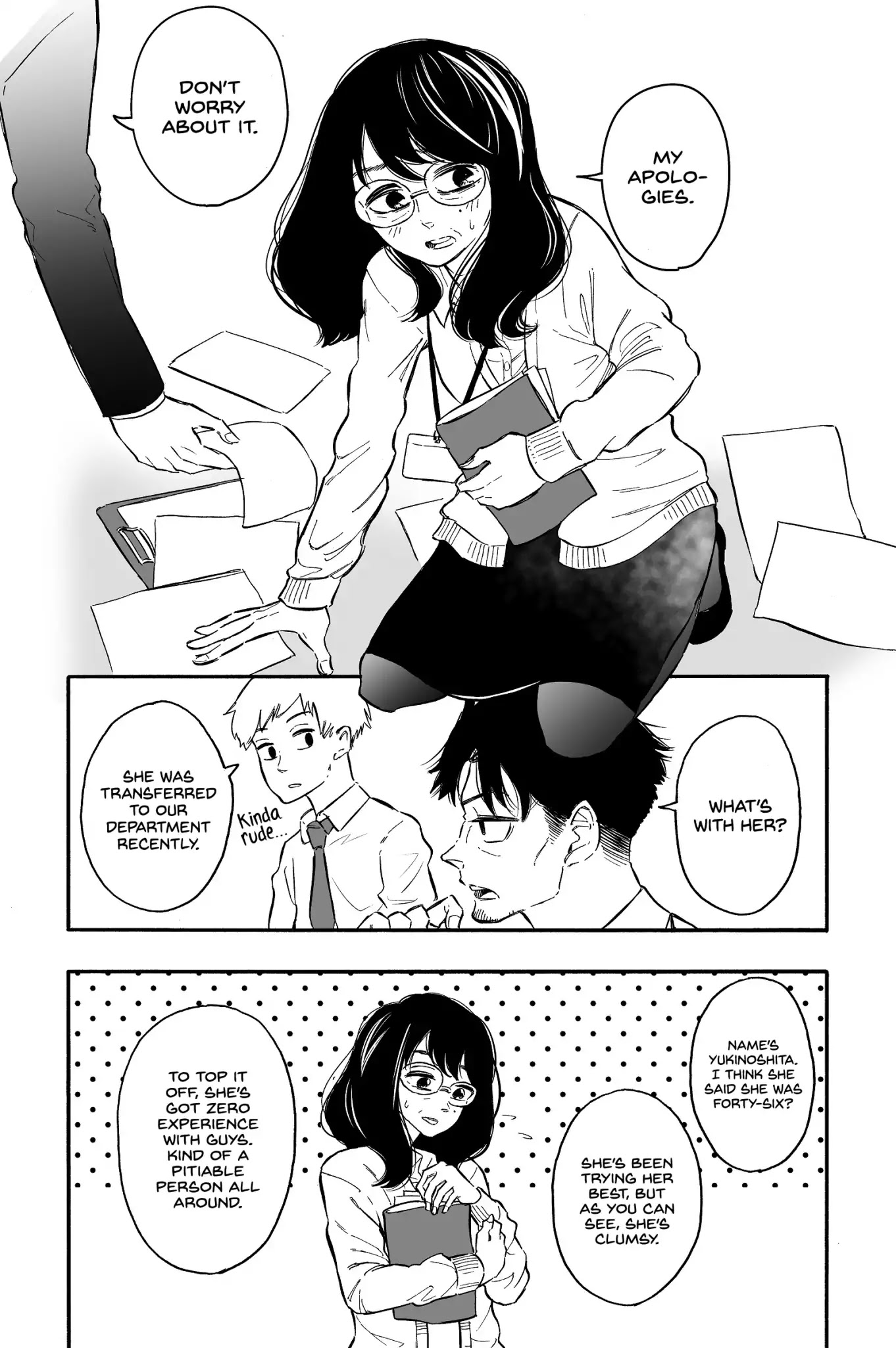 Yukinoshita-san and Her Manager Chapter 1 page 2 - Chapter 1: Worried